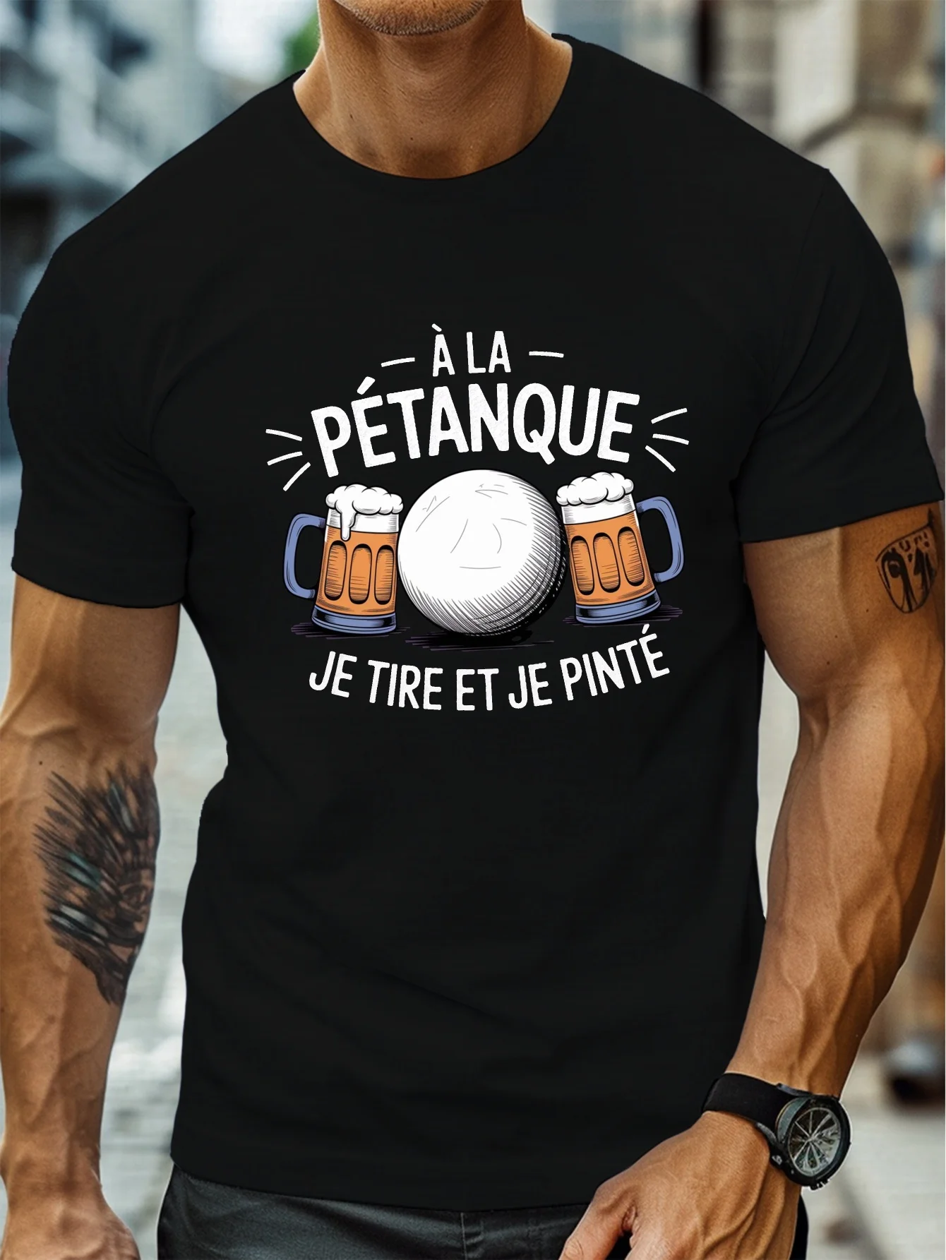 Party Games Quotes Short - Camiseta Masculina de Moda com Estampa
