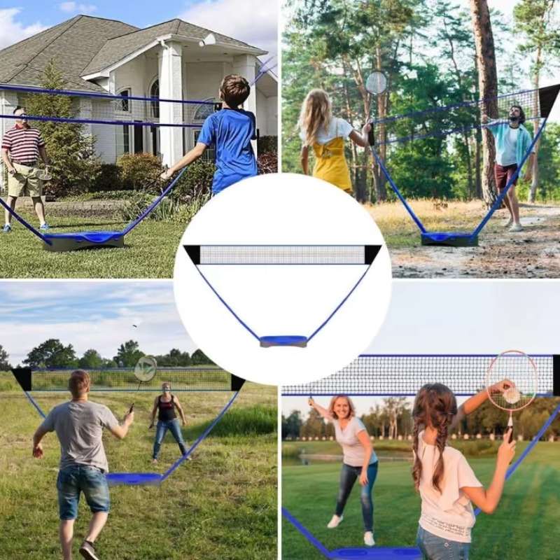 Badminton Set Garden - Conjunto portátil de esportes de jardim
