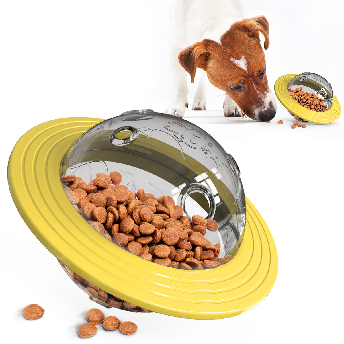 Frisbee Freestyle Disc - Brinquedos para Cães Mastigáveis e Resistentes