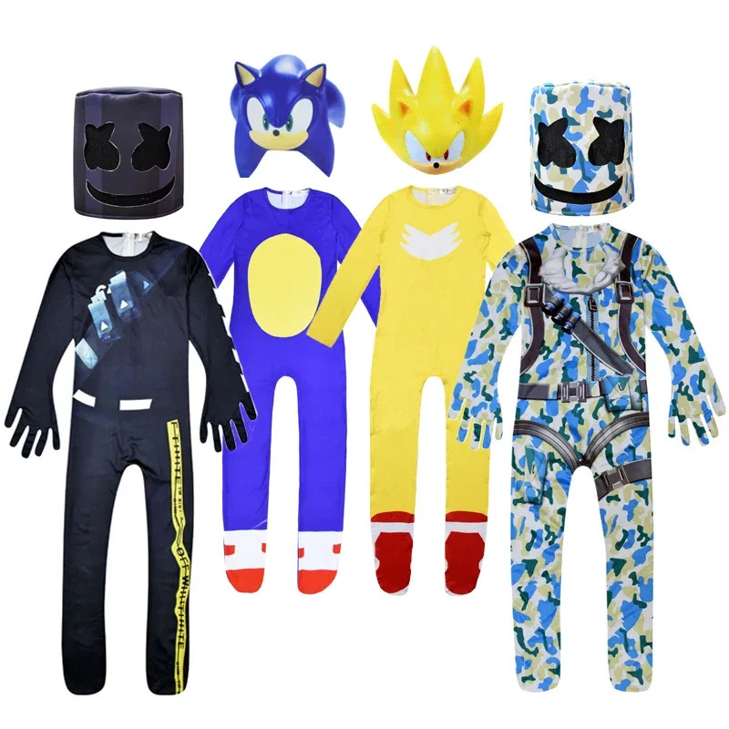 Party Games Popular - 2026 halloween meninos marshmello dj máscara