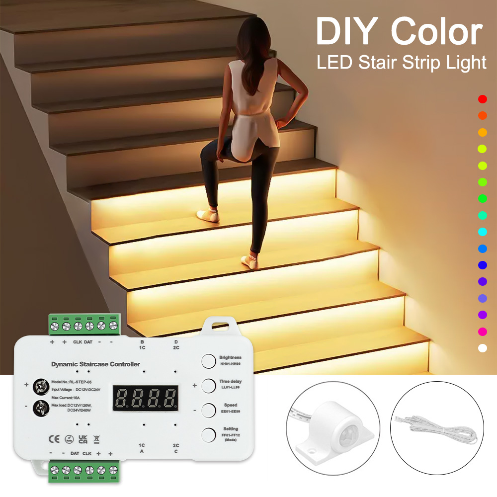 Ladder Toss Set - Inteligente Motion Sensor Stair Light Controller,