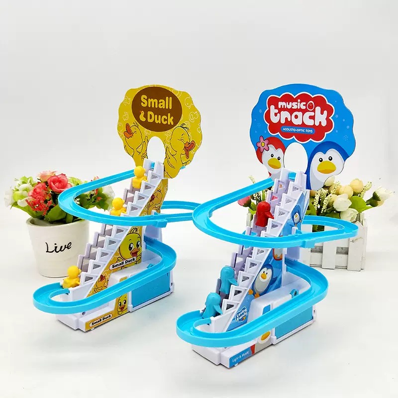 Ladder Toss Set - Brinquedo Elétrico de Pista de Escadas