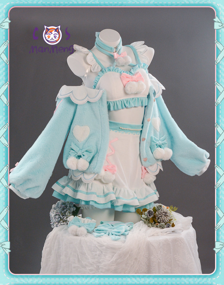 Party Games Cartoon - Fantasia de Cosplay da Miku para