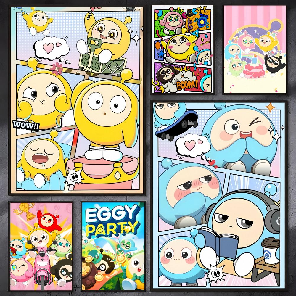 Pôster do Jogo Eggy Party em A - Party Games Eggy avaliação e preço