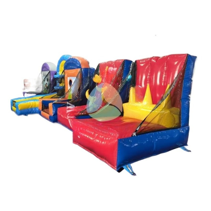 Jogo inflável gigante 5 em 1 p - Party Games Popular avaliação e preço
